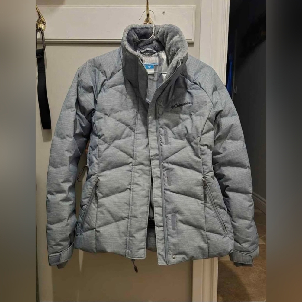Columbia Lay D Down III Mid Jacket Womens XS Omni-Heat Infinity 550 Down No Hood